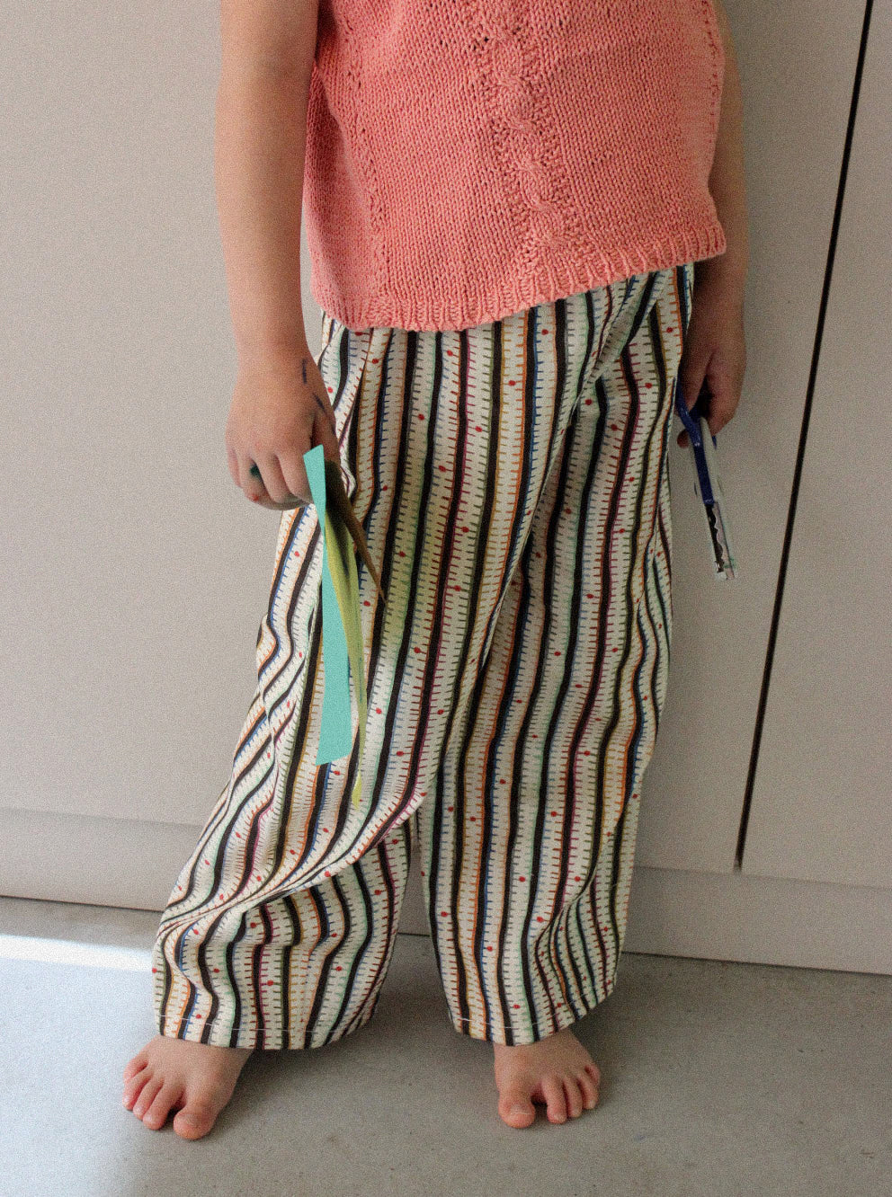 JOYFUL PANTS | Scie print