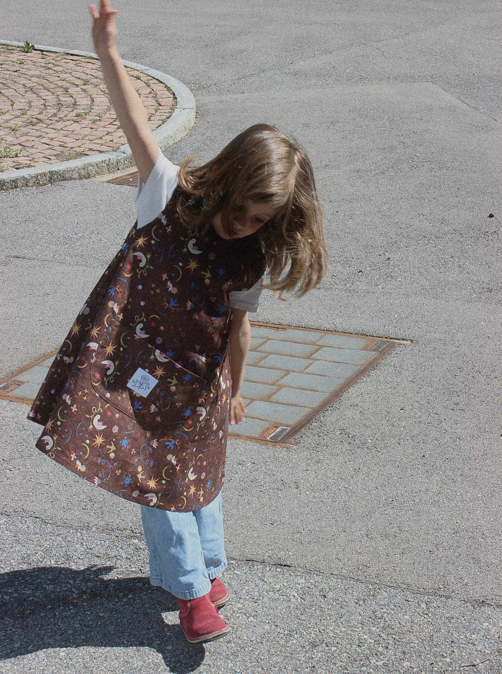 HAPPY DRESS | Notturna print