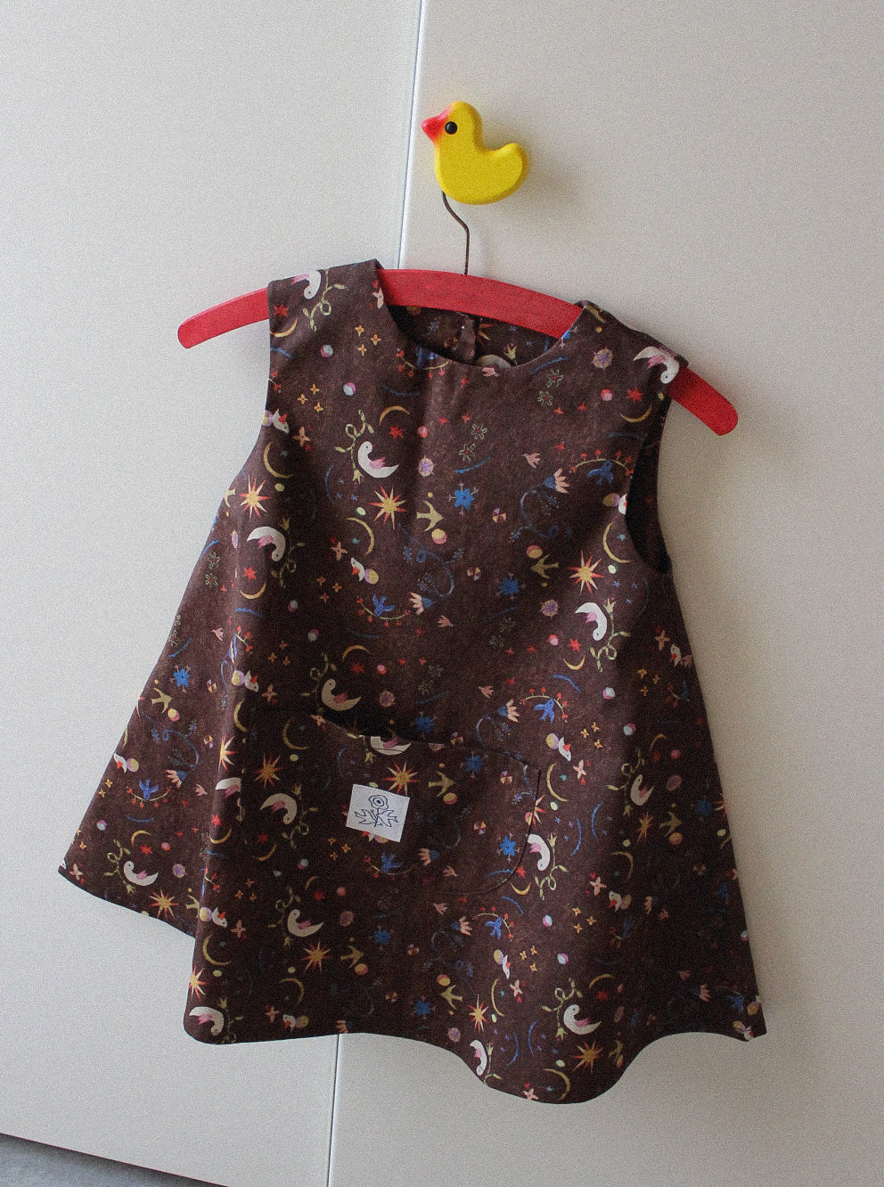 HAPPY DRESS | Notturna print