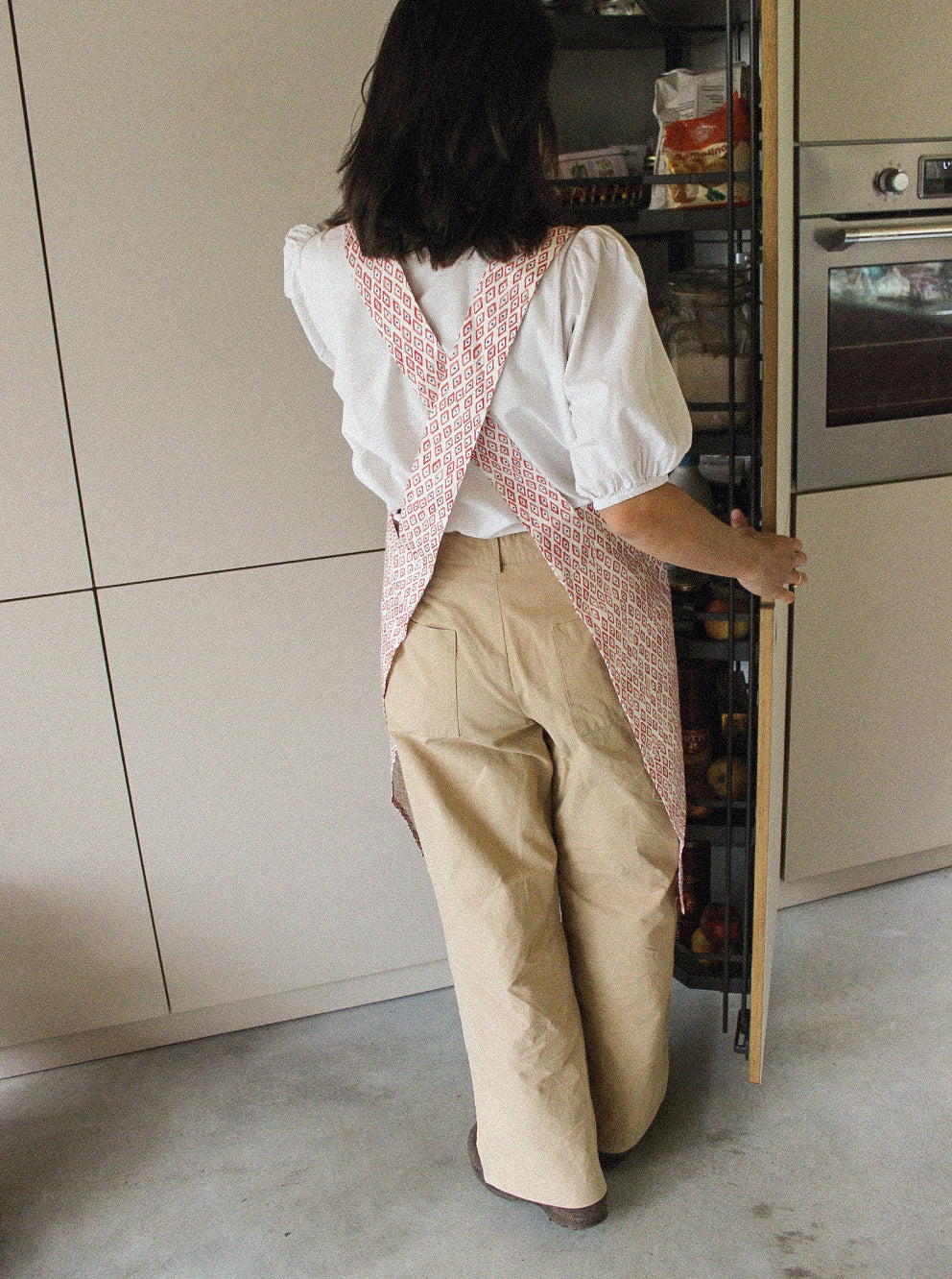 MATCHY APRON SET | Semini print