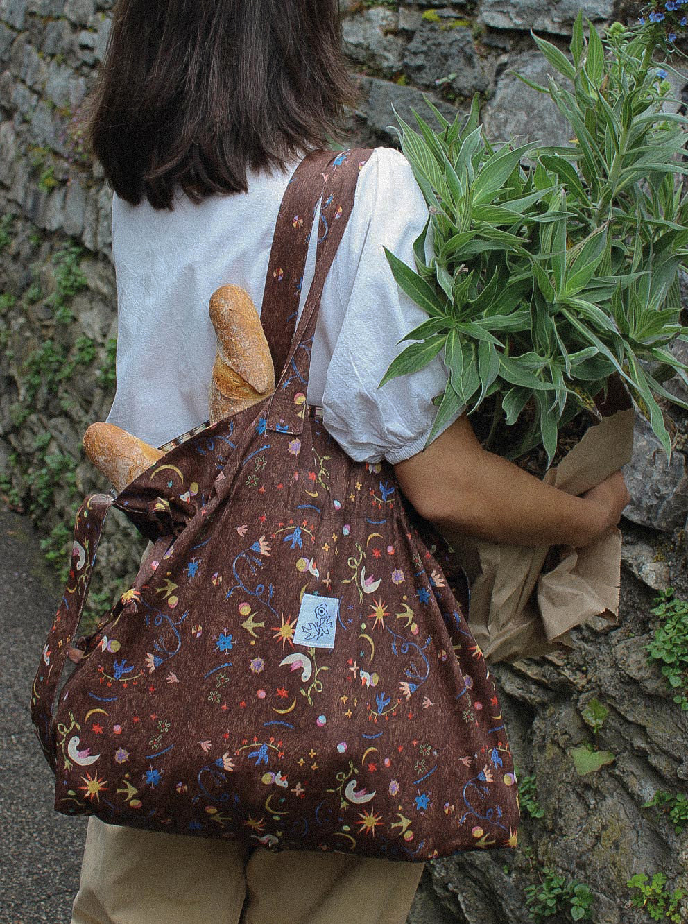 FAMILY TOTE | Notturna print
