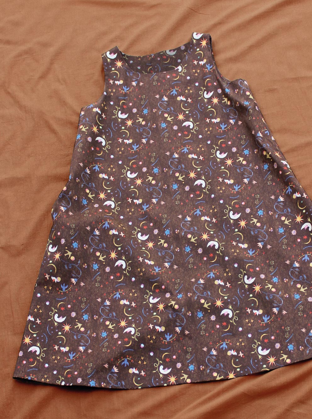 MAMA DRESS | Notturna print