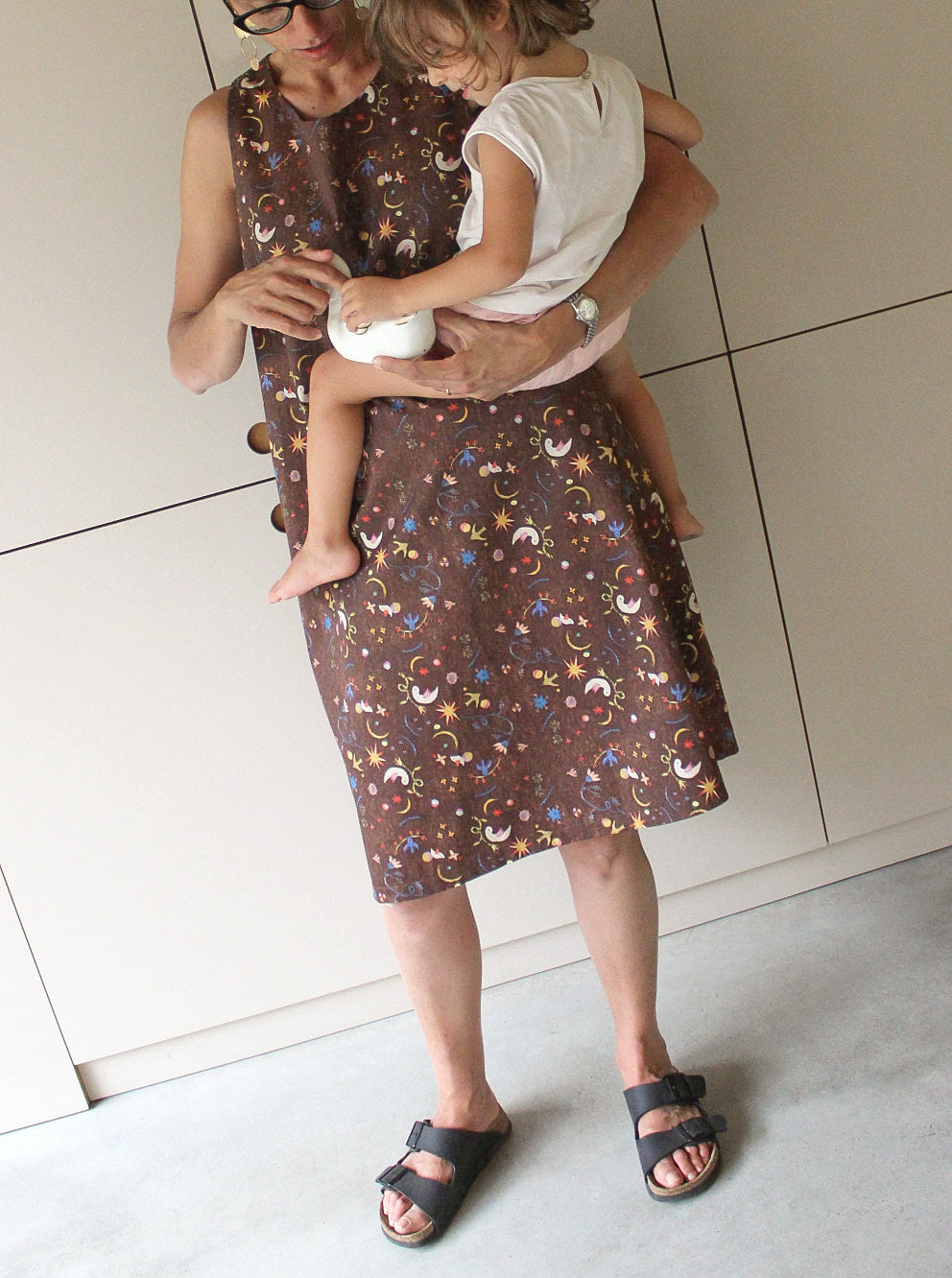 MAMA DRESS | Notturna print