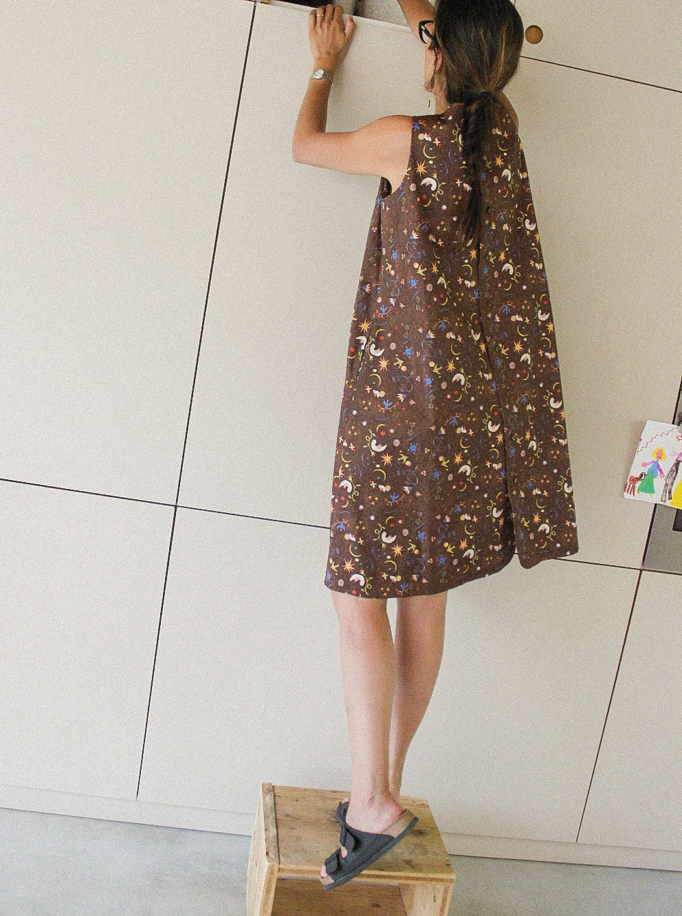 MAMA DRESS | Notturna print