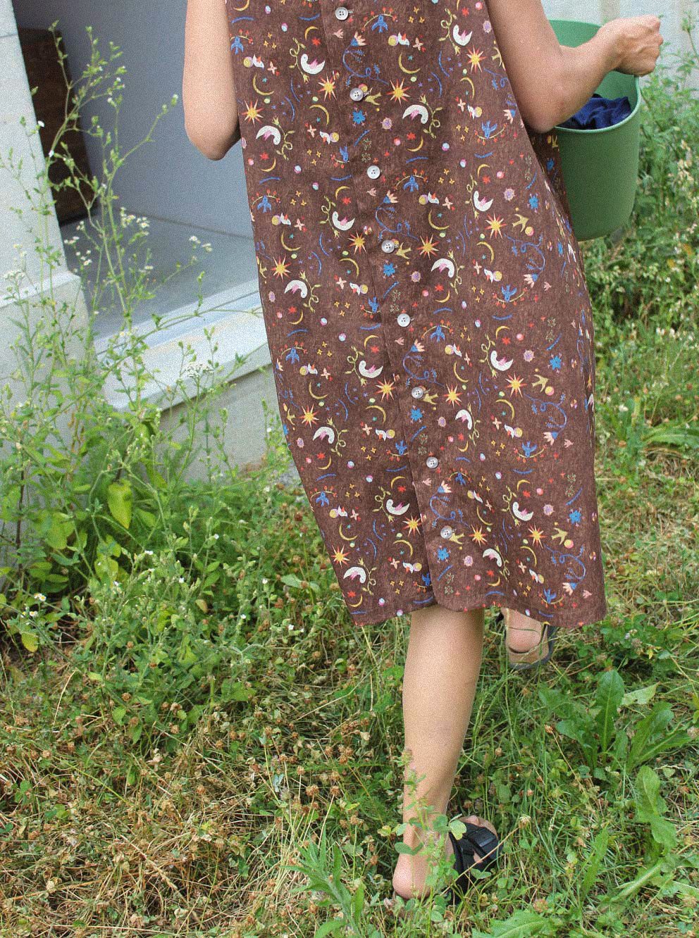 MAMA DRESS | Notturna print