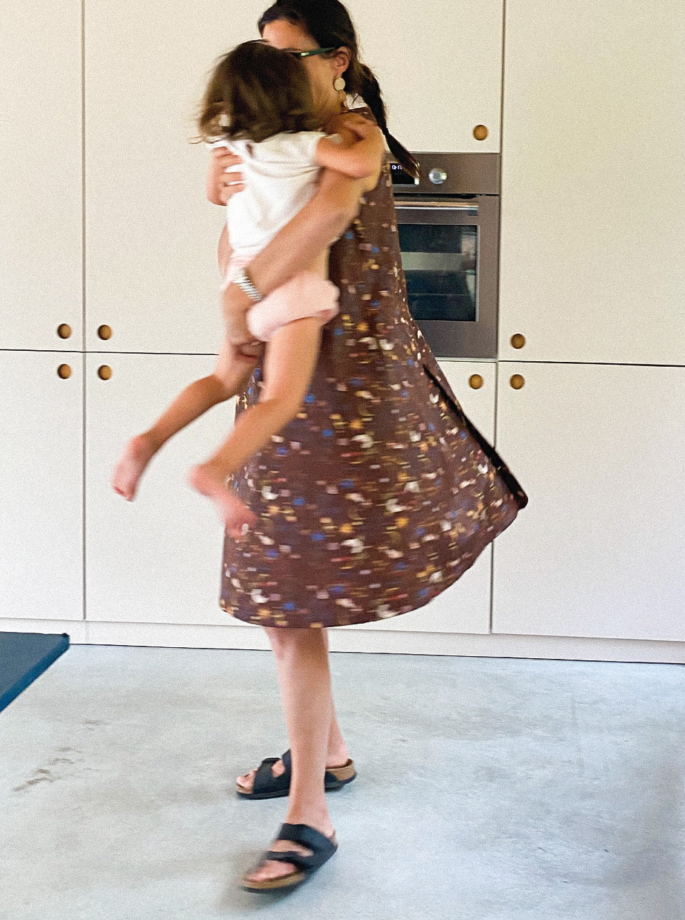 MAMA DRESS | Notturna print