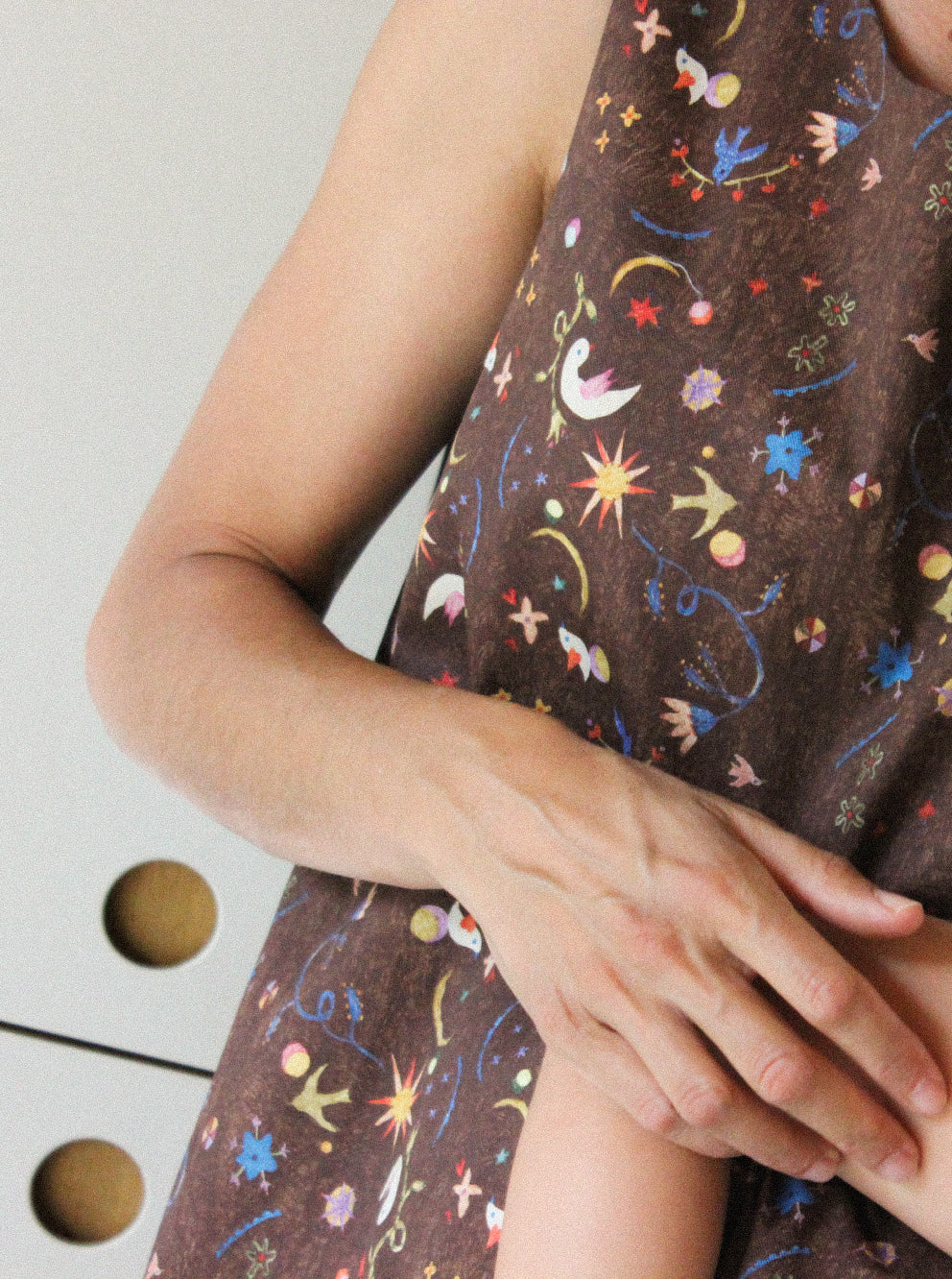 MAMA DRESS | Notturna print